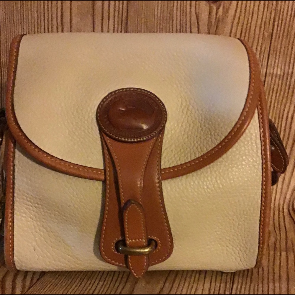 VINTAGE LEATHER DOONEY & BOURKE POCKETBOOK HANDBAG